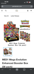 ME01 Mega Evolution Enhanced Booster Box (36 pack)